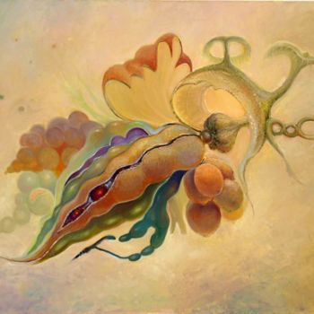 Painting titled "Ecstasy" by Dimitri Zukov Art Of Color, Original Artwork
