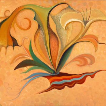 Pintura intitulada "Symphony of Love" por Dimitri Zukov Art Of Color, Obras de arte originais