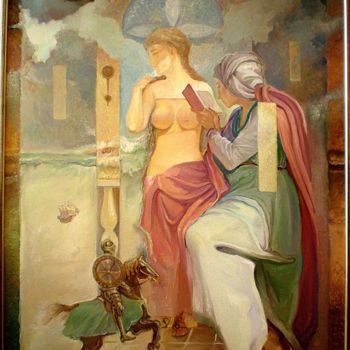Pittura intitolato "Dedication to the a…" da Dimitri Zukov Art Of Color, Opera d'arte originale