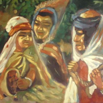 Painting titled "nacer eldinne dinet…" by Jamart, Original Artwork