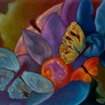 Malarstwo zatytułowany „Di fiore in fiore” autorstwa Dino Paiano, Oryginalna praca