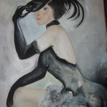 Painting titled "ballerina" by Sandra Orefice, Original Artwork, Other