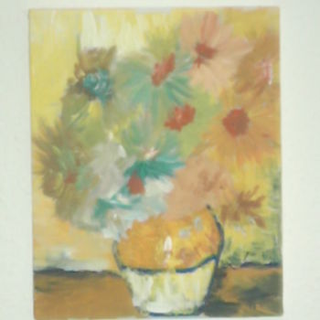 Peinture intitulée "Sonnenblumen" par Dirk171, Œuvre d'art originale