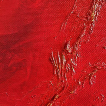 Pintura intitulada "Red Living" por Tomira Muguet, Obras de arte originais, Acrílico