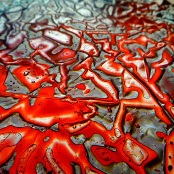 Photographie intitulée "Red Desert" par Bigwood H., Œuvre d'art originale, Photographie numérique