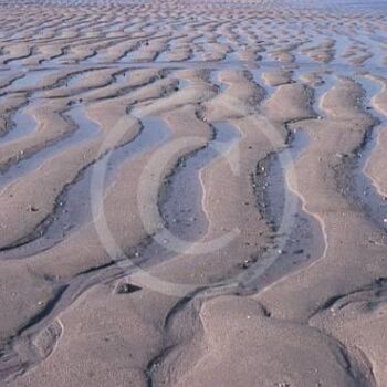 Fotografia intitolato "Playa en Galicia, n…" da Ditta U. Krebs, Opera d'arte originale