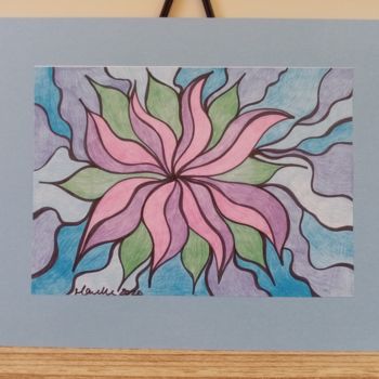 Drawing titled "Blooming" by Divinecreations, Original Artwork, Pencil