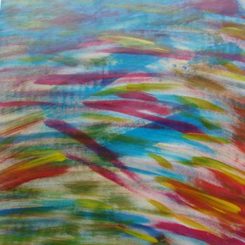 Malerei mit dem Titel "peintures-pastels-g…" von Djamila, Original-Kunstwerk