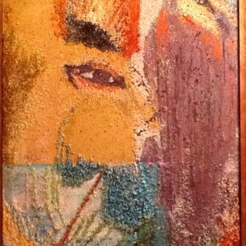 Pittura intitolato "suffi-sam-ment-agré…" da Djaouida Lamri, Opera d'arte originale, Acrilico