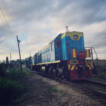 Photography titled "Train" by Dmitry Fevralev, Original Artwork