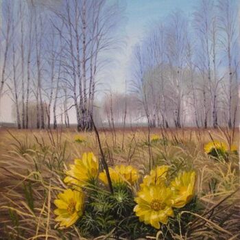 Картина под названием "Горицветы" - Дмитрий Репин, Подлинное произведение искусства