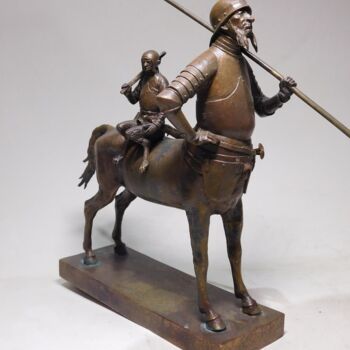 Sculpture titled "Centaur bronze scul…" by Dmitriy Shevchuk, Original Artwork, Bronze