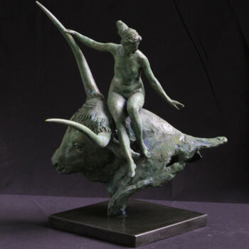 Escultura titulada "Европа" por Dmitrii Krivonosov, Obra de arte original, Bronce