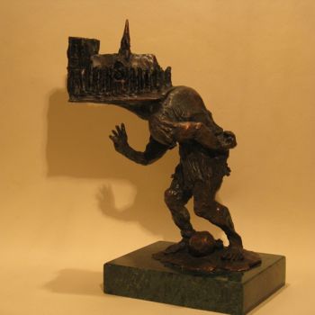 Rzeźba zatytułowany „Квазимодо” autorstwa Дмитрий Морозов, Oryginalna praca, Brąz