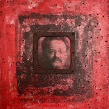 Картина под названием "Лев Троцкий,как ико…" - Dmitriy Trubin, Подлинное произведение искусства