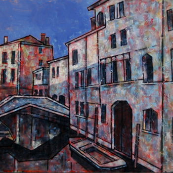 Malarstwo zatytułowany „Venise / венеция /…” autorstwa Dmitriy Trubin, Oryginalna praca