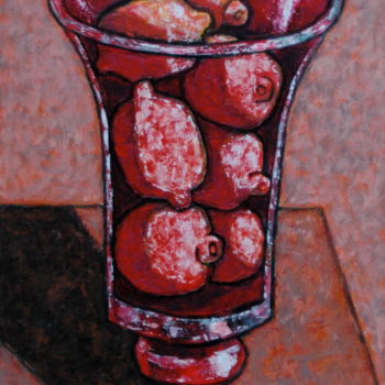 Pintura intitulada "fruit / фрукты / Ob…" por Dmitriy Trubin, Obras de arte originais