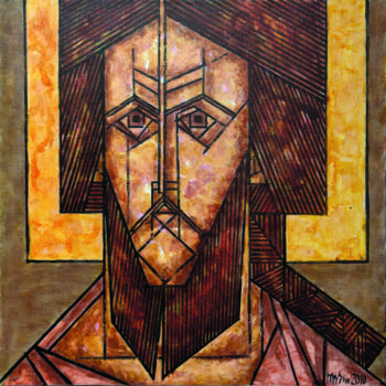 「Jésus-Christ / Иису…」というタイトルの絵画 Dmitriy Trubinによって, オリジナルのアートワーク