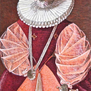 Painting titled "Mary Cornwallis (by…" by Dmitriy Trubin, Original Artwork