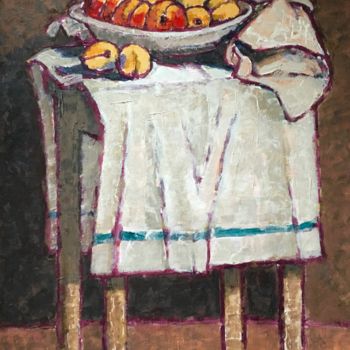 Peinture intitulée "fruit / фрукты / Ob…" par Dmitriy Trubin, Œuvre d'art originale