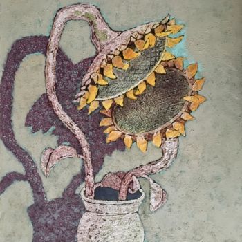 「цветы | flowers | F…」というタイトルの絵画 Dmitriy Trubinによって, オリジナルのアートワーク