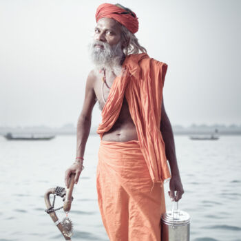 "Portrait of Sadhu B…" başlıklı Fotoğraf Dmitry Ersler tarafından, Orijinal sanat, Dijital Fotoğrafçılık