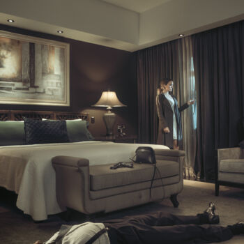 Photography titled "Room #104" by Dmitry Ersler, Original Artwork, Digital Photography