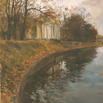 Pintura titulada "Autumn" por Dmitry Nayda, Obra de arte original, Oleo