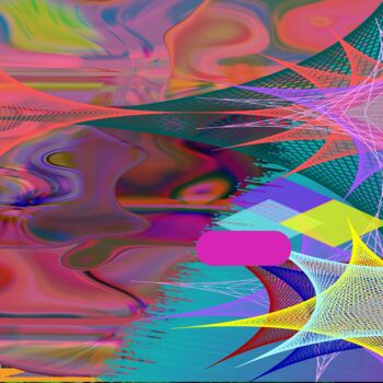 Digital Arts με τίτλο "Abstract interval17" από Дмитрий Олейник, Αυθεντικά έργα τέχνης, 2D ψηφιακή εργασία