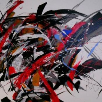 Painting titled "Apokalupsis" by Sebastien Doello, Original Artwork