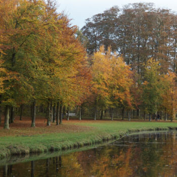 Fotografie getiteld "herfst 2" door Doen, Origineel Kunstwerk, Digitale fotografie