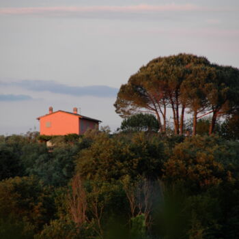 Fotografie getiteld "40. Tuscan house in…" door Doen, Origineel Kunstwerk, Digitale fotografie