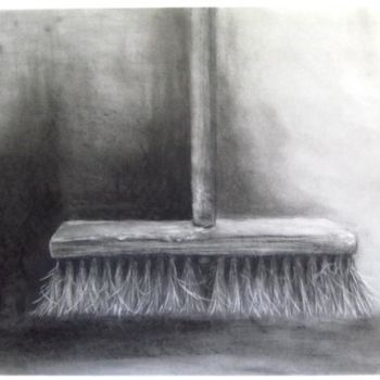 Dessin intitulée "Broom" par Father Douglas, Œuvre d'art originale