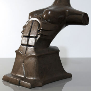 Sculpture titled "TORSiOn" by Giancarlo Dolce, Original Artwork, Stone