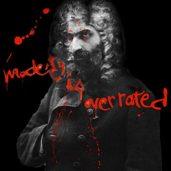 Arte digitale intitolato "Modesty is Overated" da Dodi Ballada, Opera d'arte originale, Lavoro digitale 2D