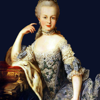 Цифровое искусство под названием "Marie Antoinette" - Dodi Ballada, Подлинное произведение искусства, Фотомонтаж