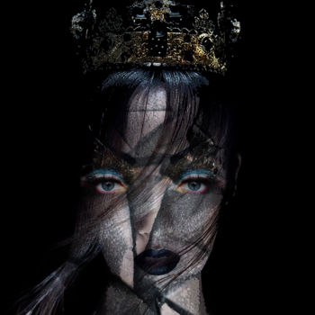 Arte digitale intitolato "Abstract Crown abst…" da Dodi Ballada, Opera d'arte originale, Pittura digitale