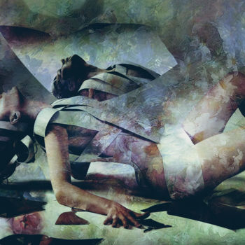 Digital Arts titled "C'est dit avec des…" by Dodi Ballada, Original Artwork, Digital Painting