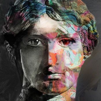 "Grèce, le mal de vi…" başlıklı Dijital Sanat Dodi Ballada tarafından, Orijinal sanat, Dijital Resim