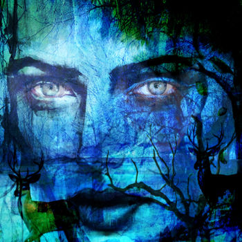 Digital Arts titled "embuscade" by Dodi Ballada, Original Artwork, Digital Painting