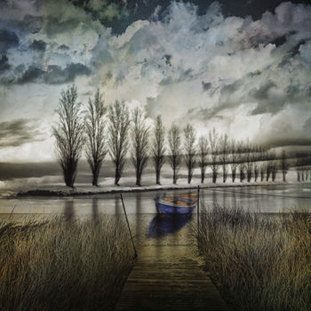 「le ponton」というタイトルの写真撮影 Dodi Balladaによって, オリジナルのアートワーク, デジタル