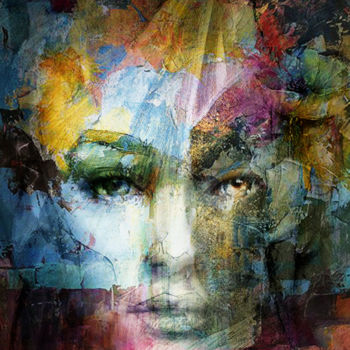 Digital Arts titled "couleurs" by Dodi Ballada, Original Artwork, Digital Painting