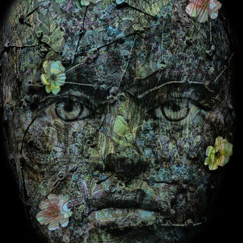 Arte digitale intitolato "les fleurs du mal" da Dodi Ballada, Opera d'arte originale, Pittura digitale