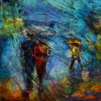 Digital Arts titled "que vont t ils fair…" by Dodi Ballada, Original Artwork, Digital Painting