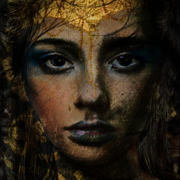 Digital Arts titled "sultana" by Dodi Ballada, Original Artwork, Digital Painting