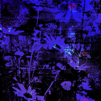 Digitale Kunst getiteld "printemps, quand tu…" door Dodi Ballada, Origineel Kunstwerk, Digitaal Schilderwerk