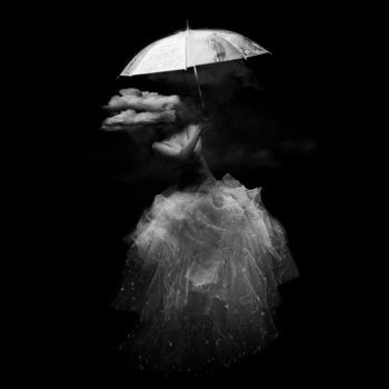 Arts numériques intitulée "it rained very hard" par Dodi Ballada, Œuvre d'art originale, Peinture numérique