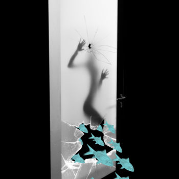 Digital Arts titled "running on empty" by Dodi Ballada, Original Artwork, Photo Montage