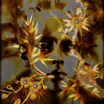 Digital Arts titled "bambou extase" by Dodi Ballada, Original Artwork, Digital Painting