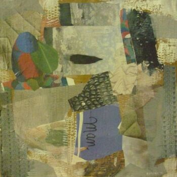 Peinture intitulée "collage cromatico" par Domenico Asmone, Œuvre d'art originale, Collages